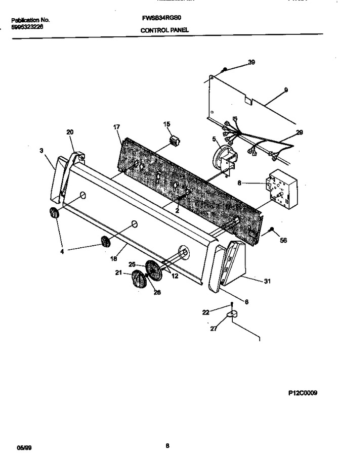 Diagram for FWSB34RGS0