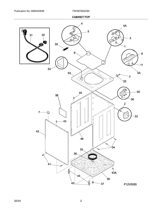 Diagram for FWSB7800DS0