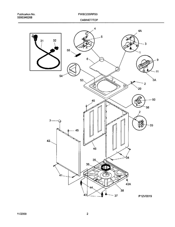 Diagram for FWSC235RFS3