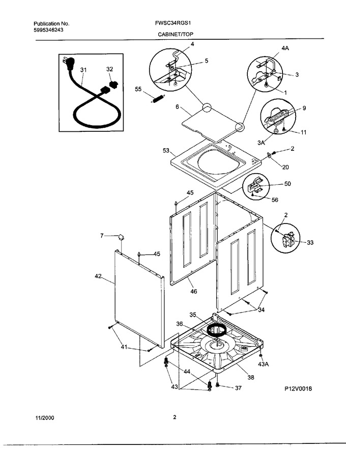 Diagram for FWSC34RGS1