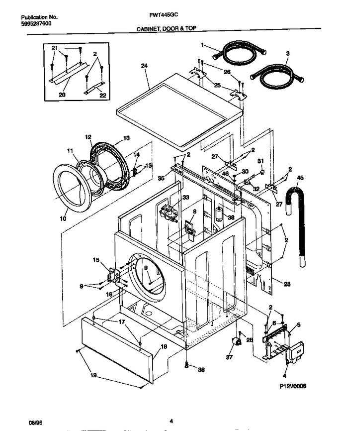 Diagram for FWT445GCS0