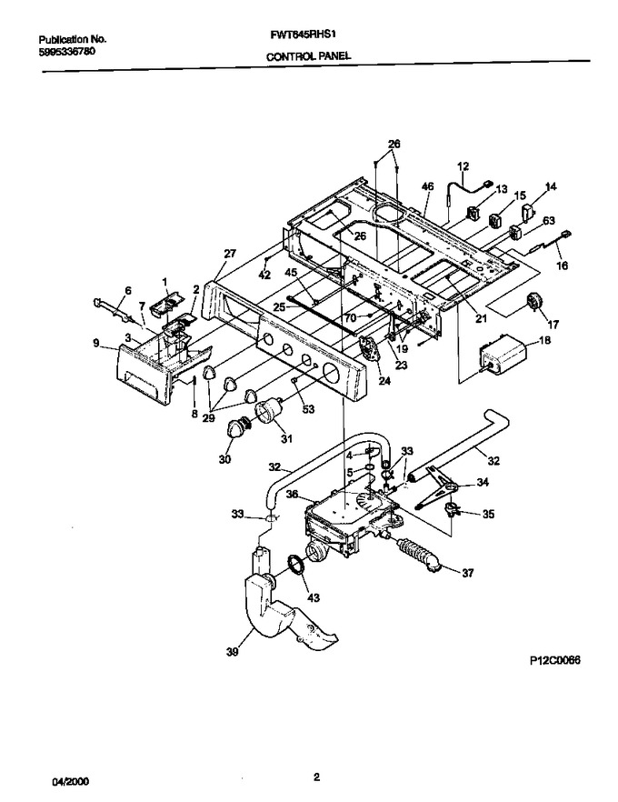 Diagram for FWT645RHS1