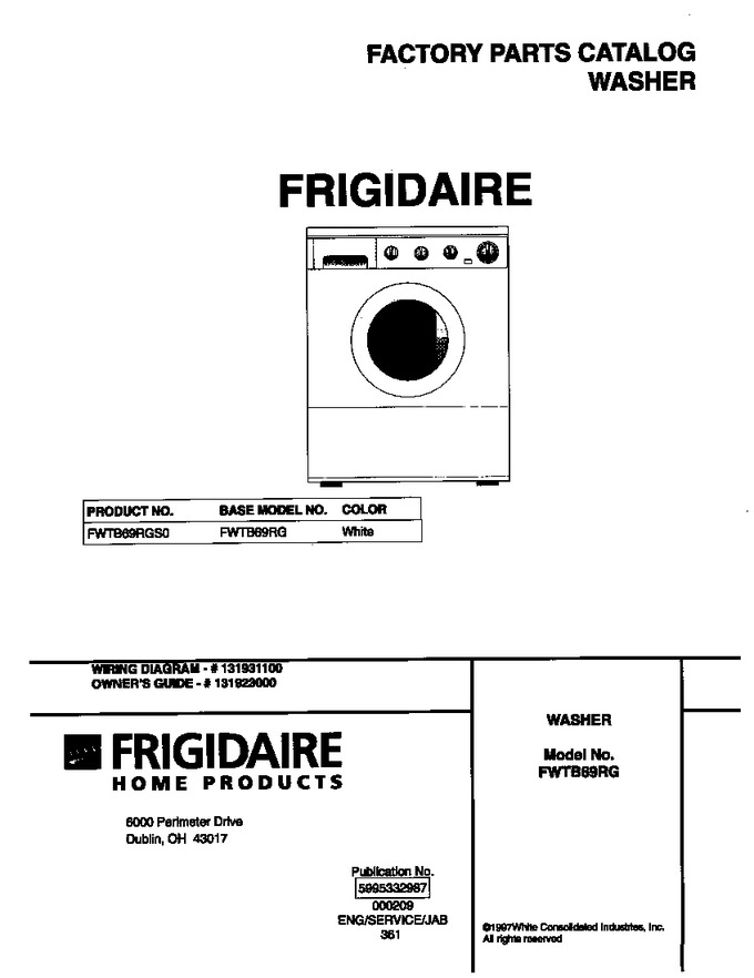 Diagram for FWTB69RGS0