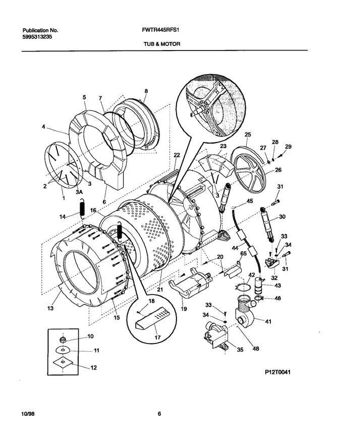 Diagram for FWTR445RFS1