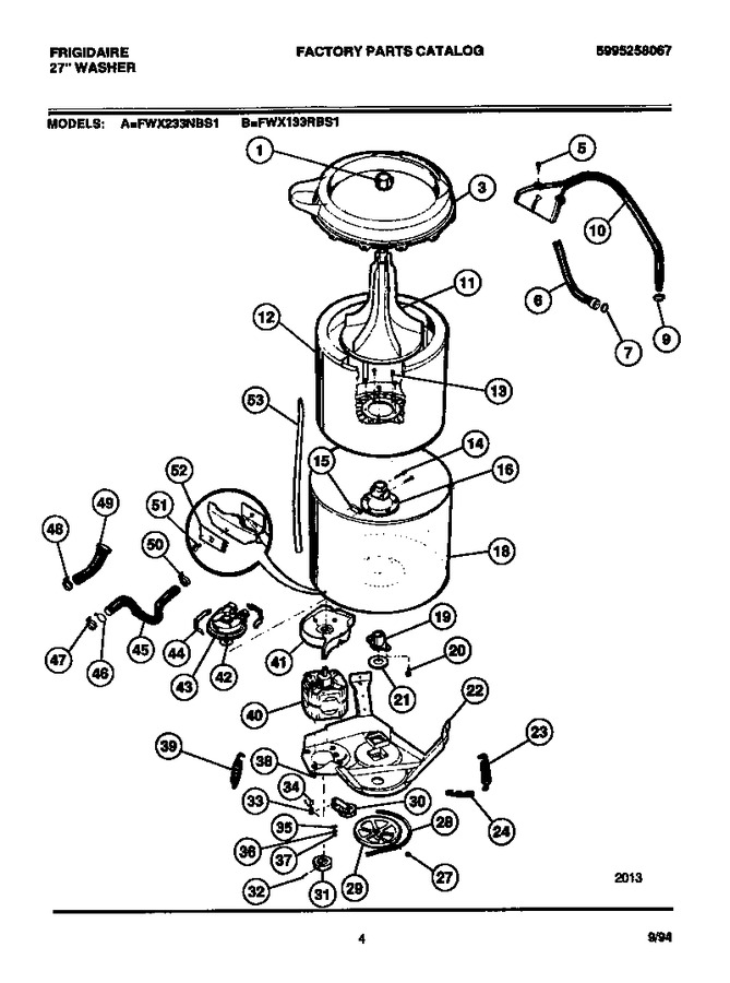 Diagram for FWX133RBS1