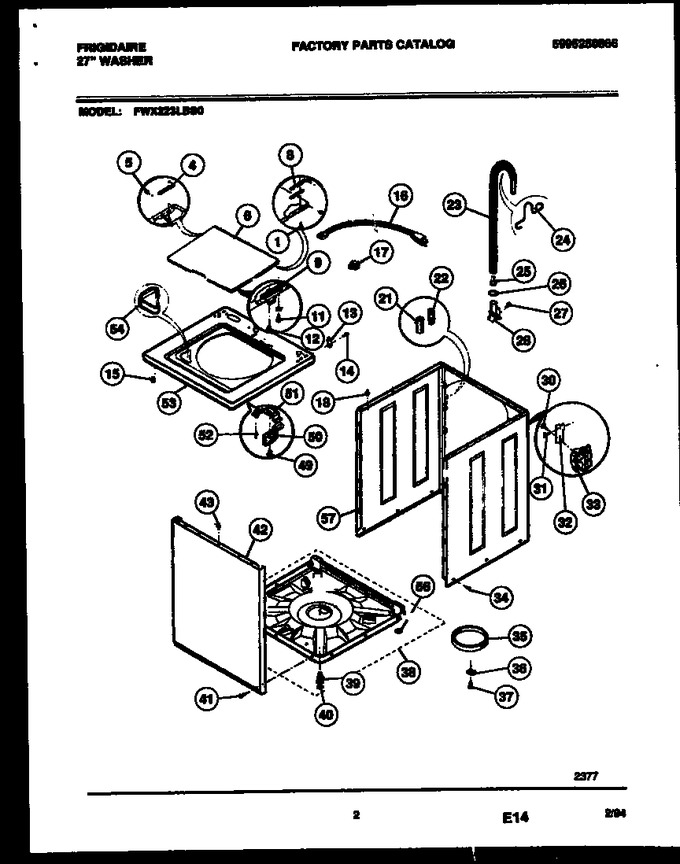 Diagram for FWX223LBS0