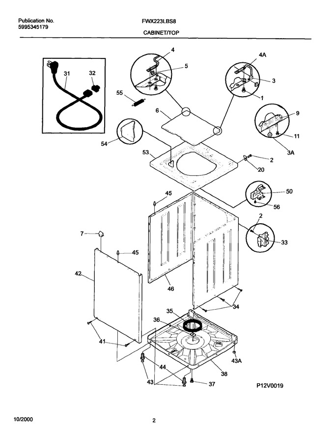 Diagram for FWX223LBS8