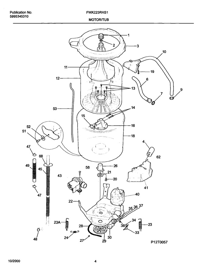 Diagram for FWX225RHS1