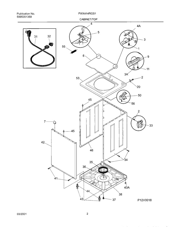 Diagram for FWX414RGS1