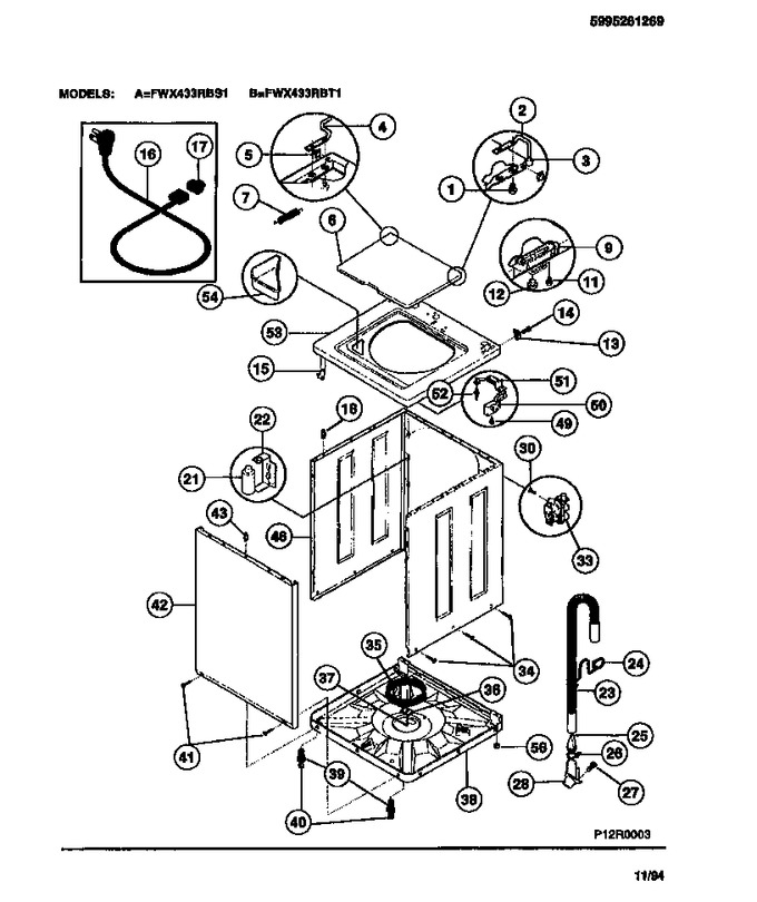 Diagram for FWX433RBS1