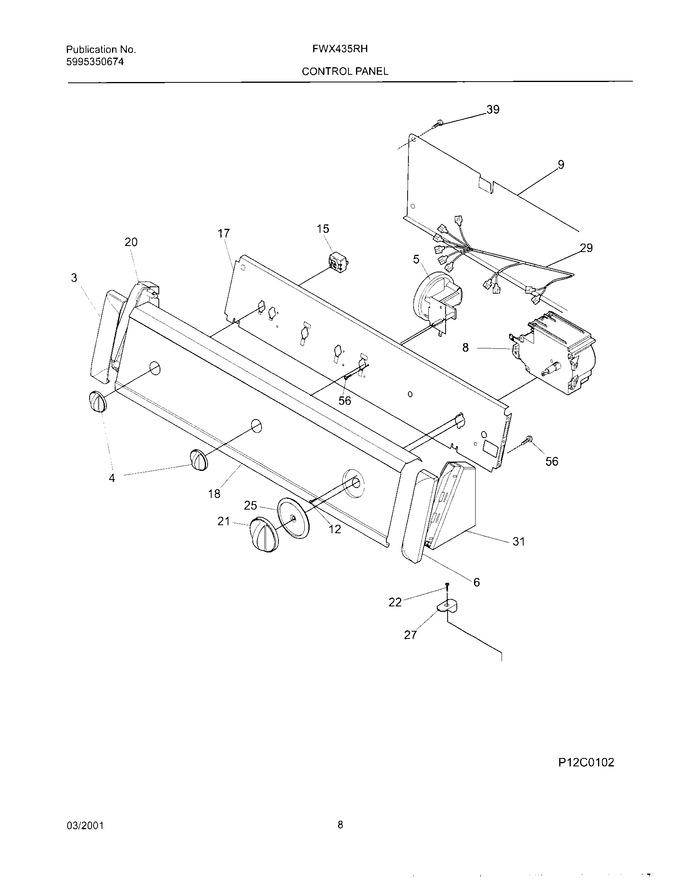 Diagram for FWX435RHS1