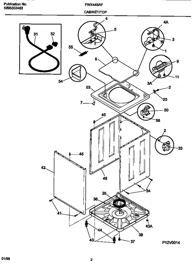 Diagram for FWX445RFT0