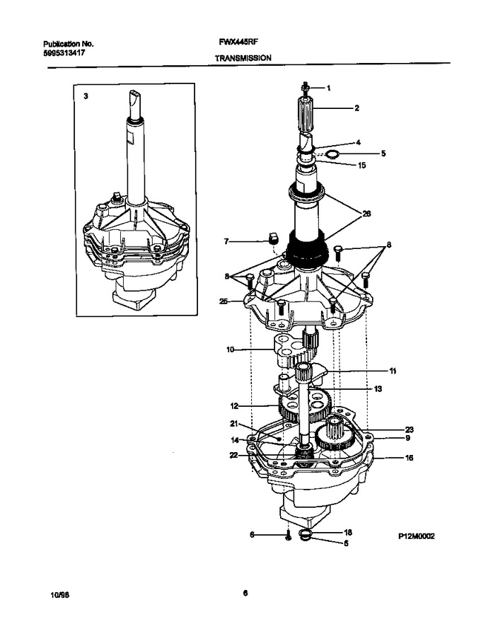 Diagram for FWX445RFT2