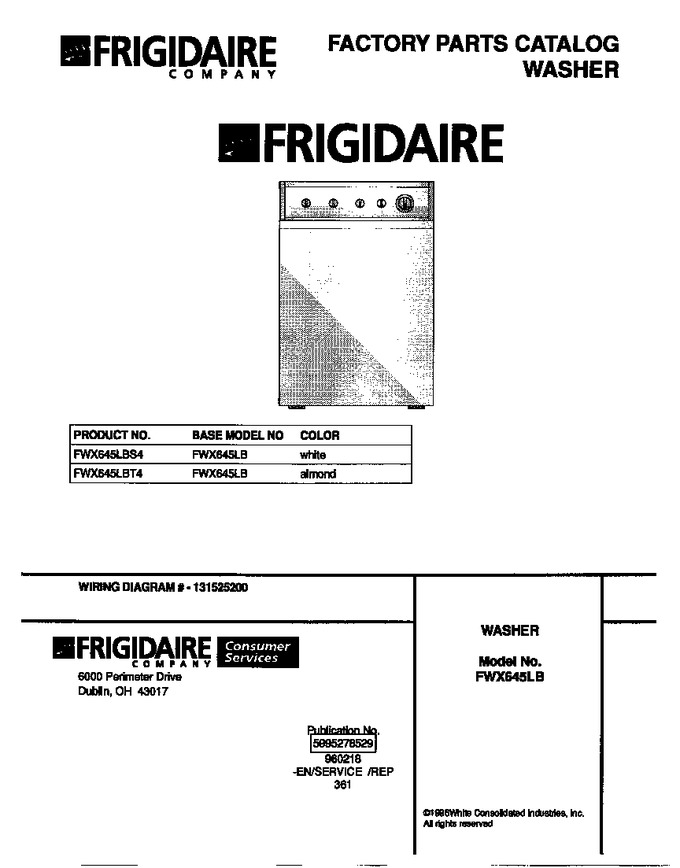 Diagram for FWX645LBS4