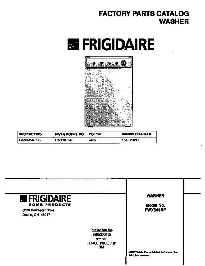 Diagram for FWX645RFS0