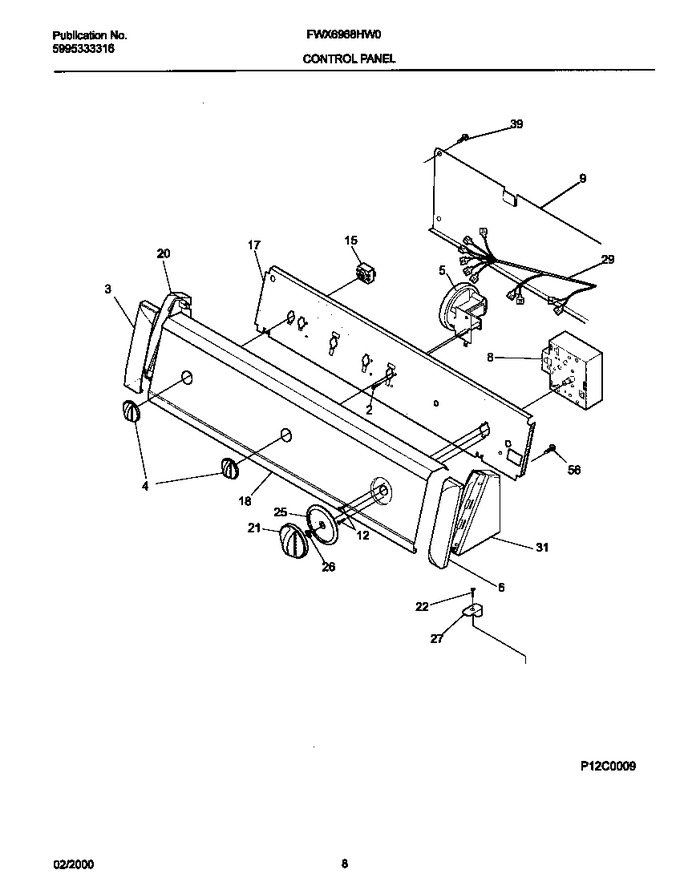 Diagram for FWX6968HW0