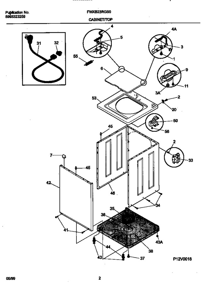 Diagram for FWXB23RGS0