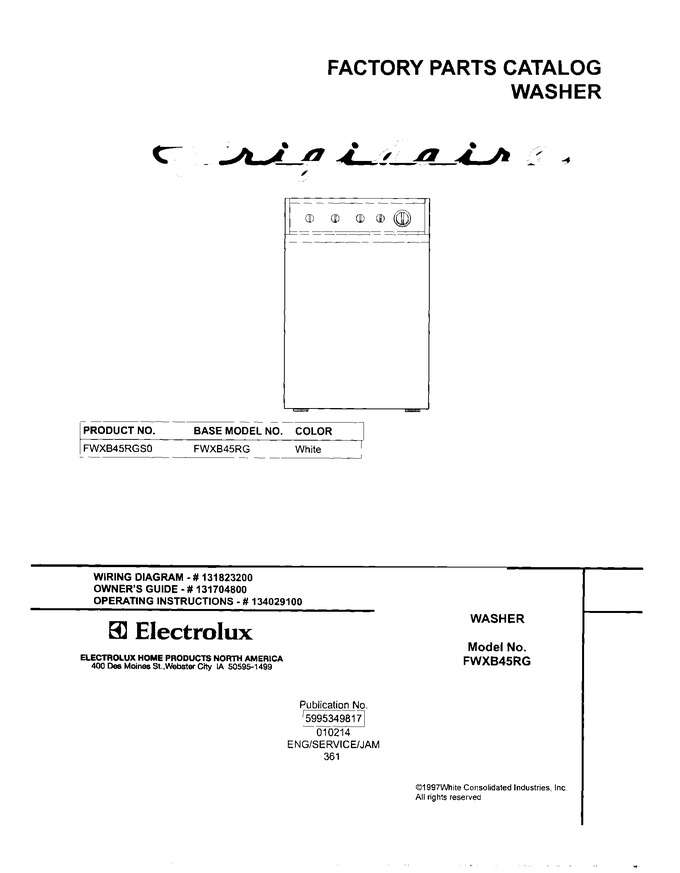 Diagram for FWXB45RGS0