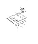 Diagram for 12 - Cook Top, Knobs