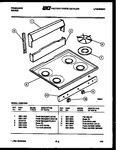 Diagram for 02 - Backguard And Cooktop Parts