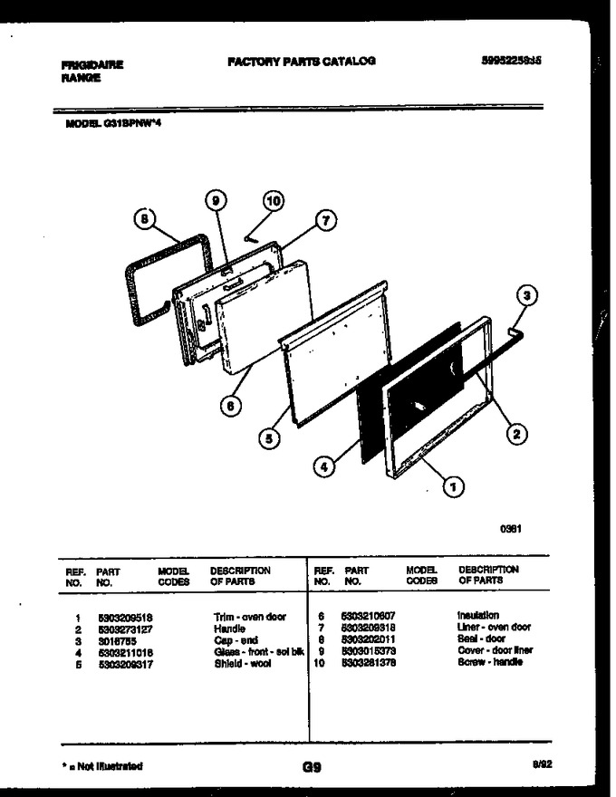 Diagram for G31BPNW4