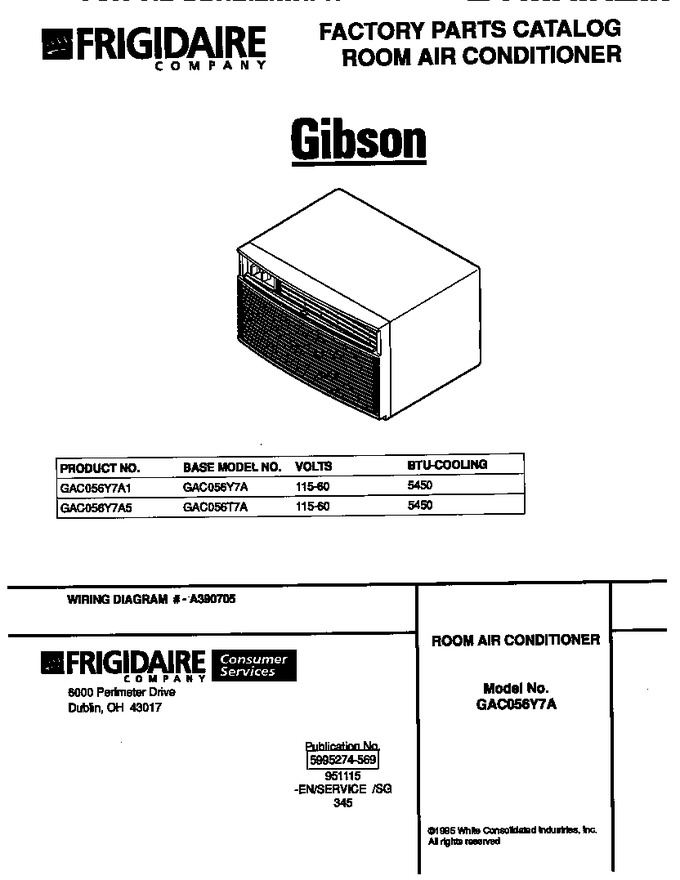 Diagram for GAC056Y7A5