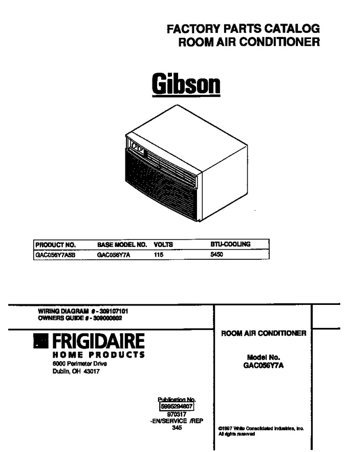 Diagram for GAC056Y7A5B