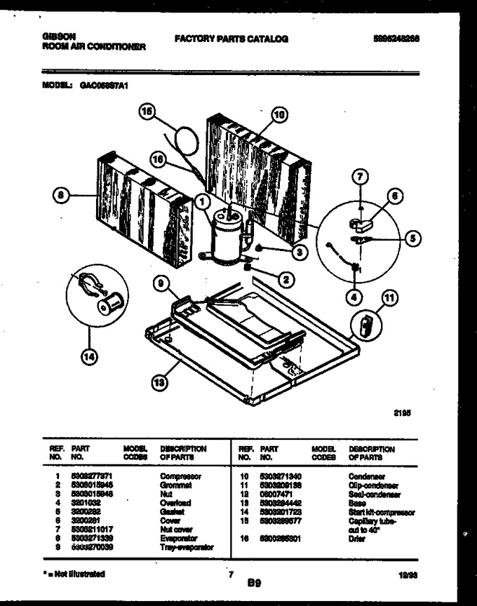 Diagram for GAC058S7A1