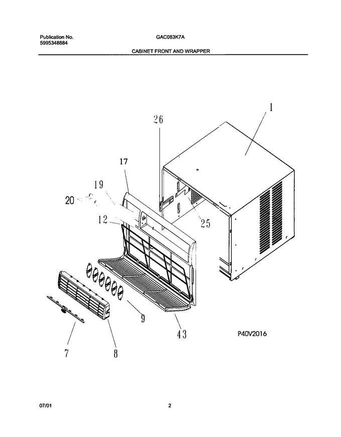 Diagram for GAC083K7A1