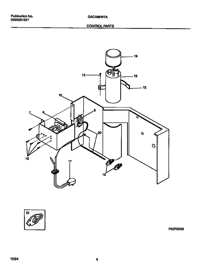 Diagram for GAC086W7A1