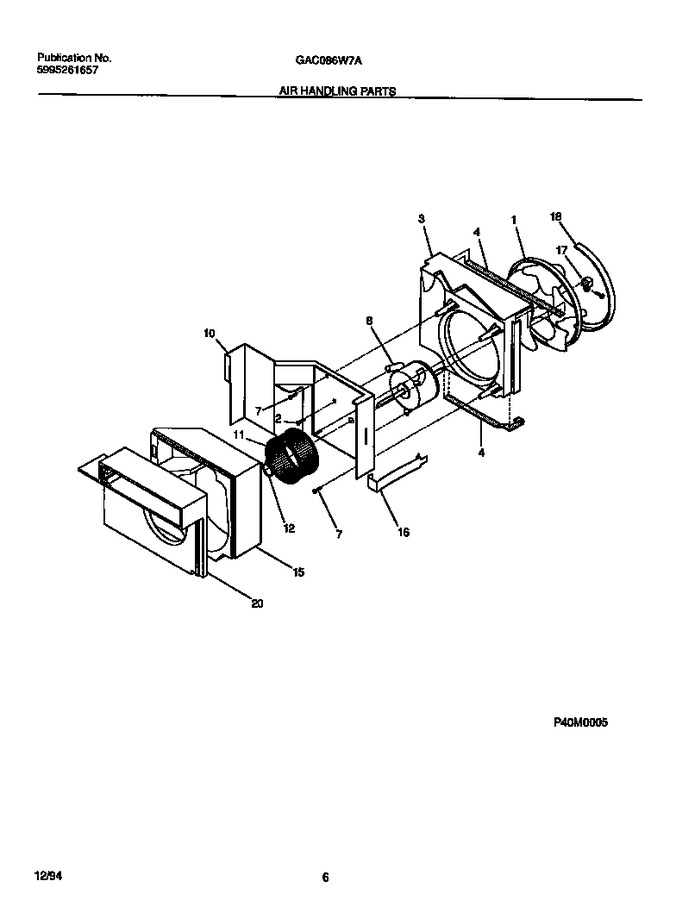 Diagram for GAC086W7A1