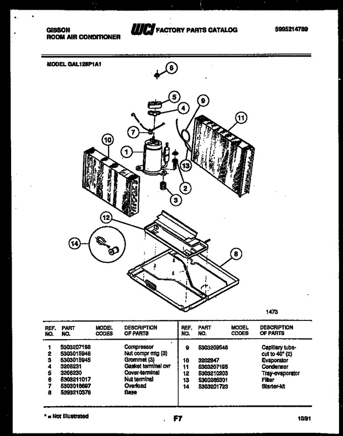 Diagram for GAL128P1A1