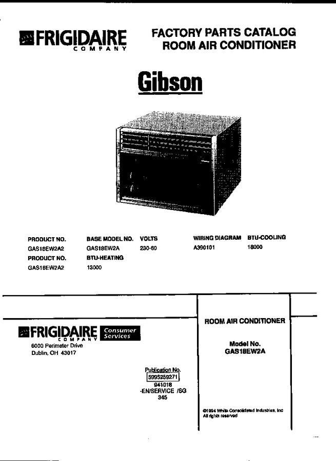 Diagram for GAS18EW2A2