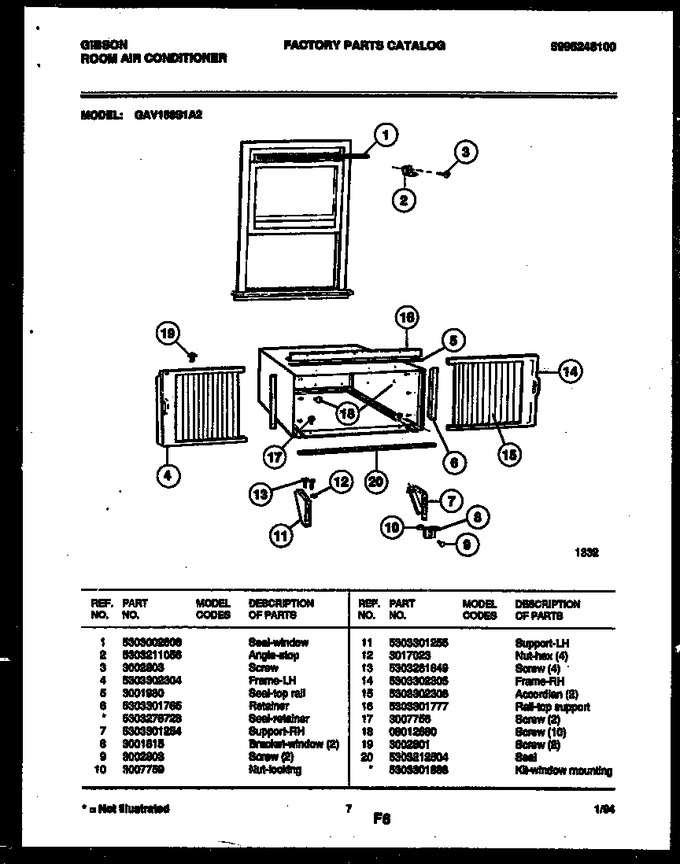 Diagram for GAV158S1A2