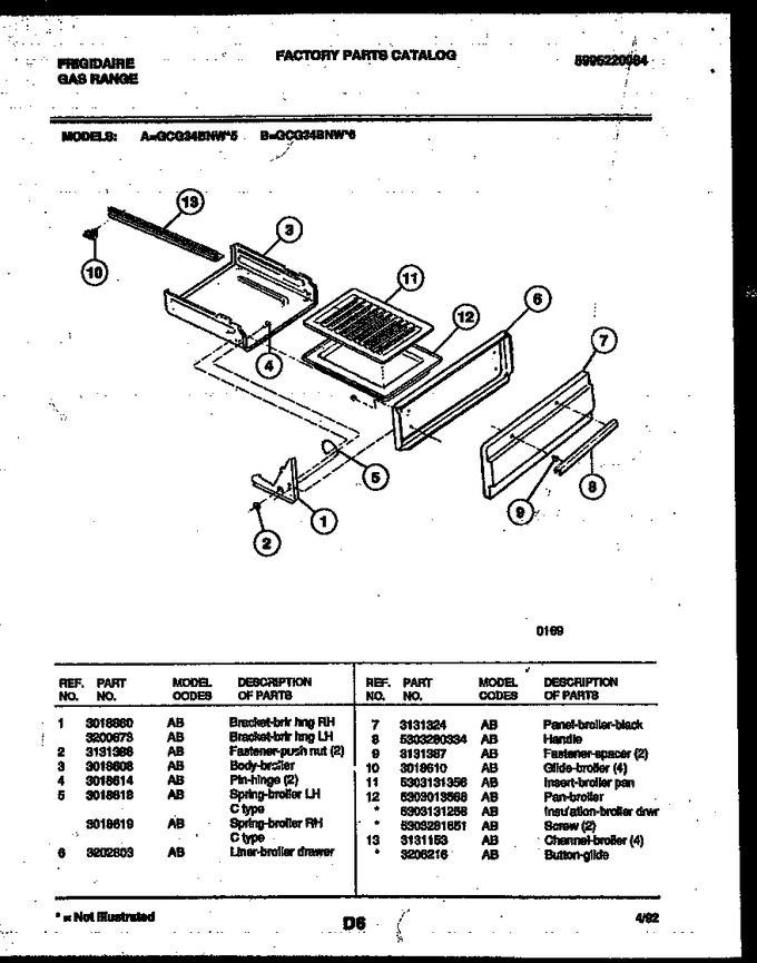 Diagram for GCG34BNW5