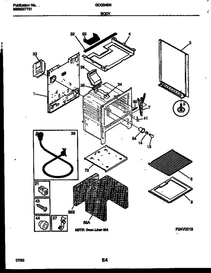 Diagram for GCG34BNL7