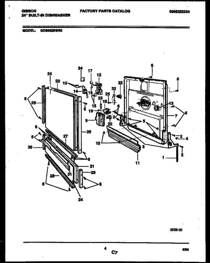 Diagram for GDB662RBR0