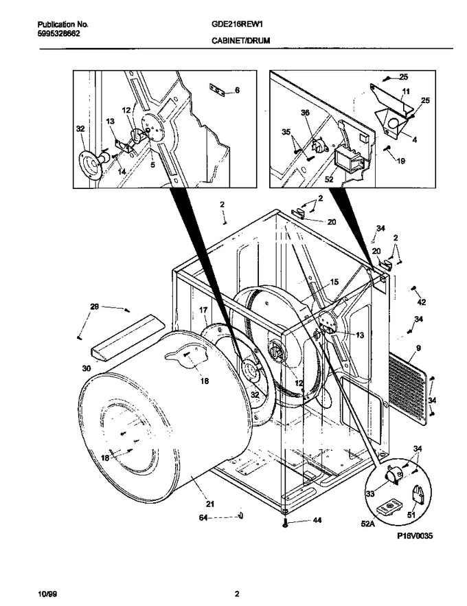 Diagram for GDE216REW1