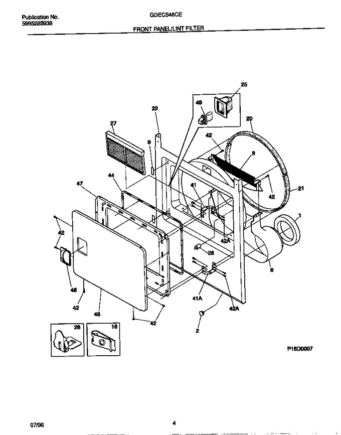 Diagram for GDEC546CES0