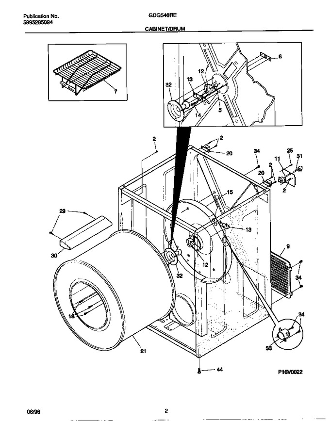 Diagram for GDG546RES0