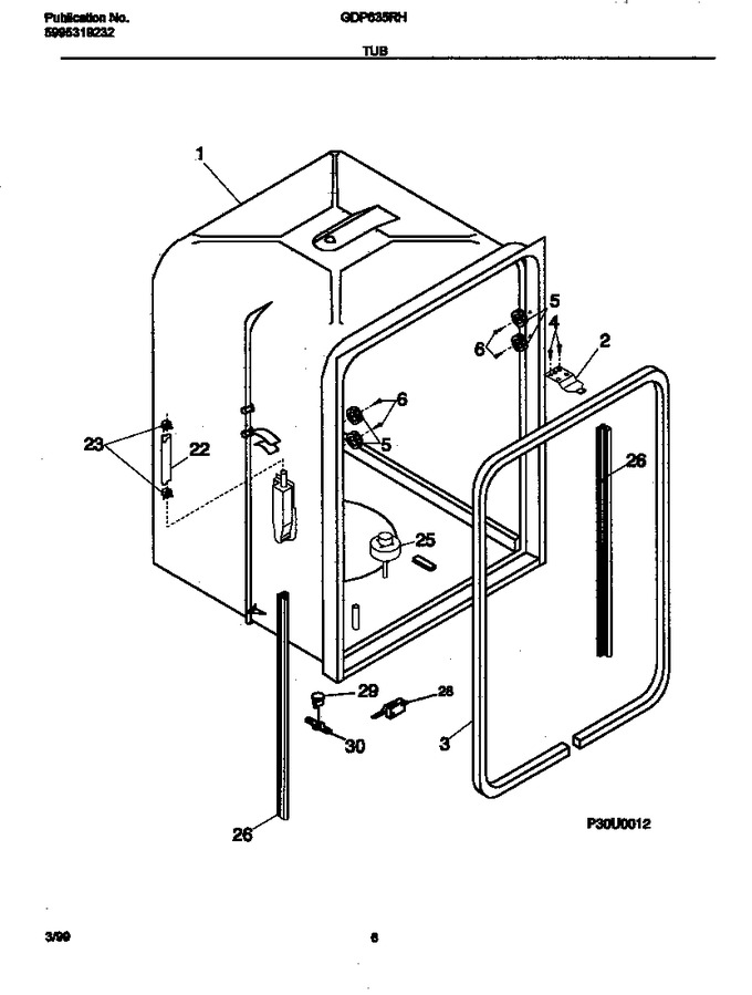 Diagram for GDP635RHR0