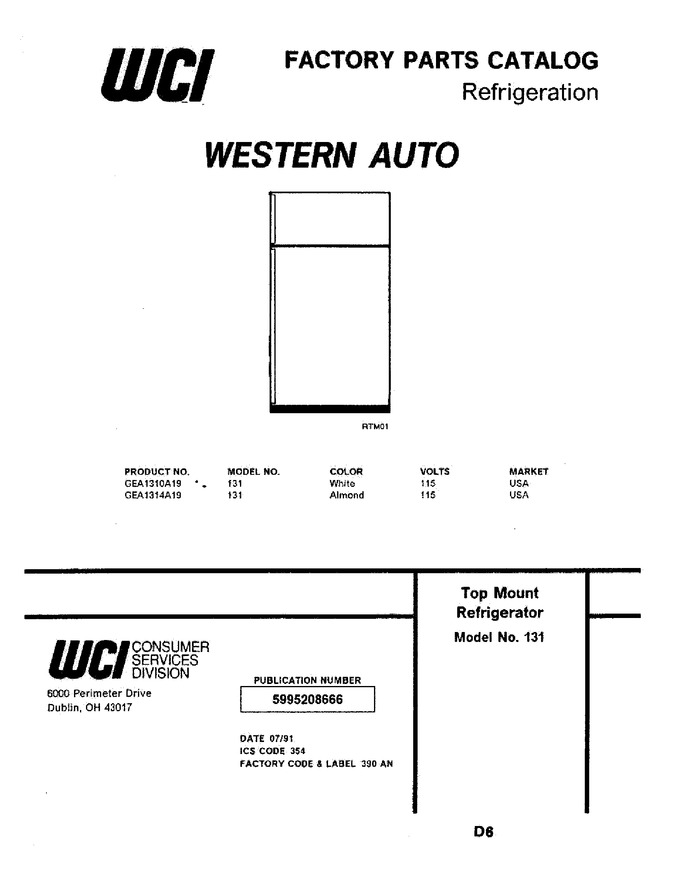 Diagram for GEA1314A19