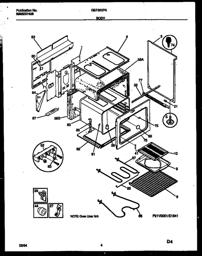 Diagram for GEF300PADA