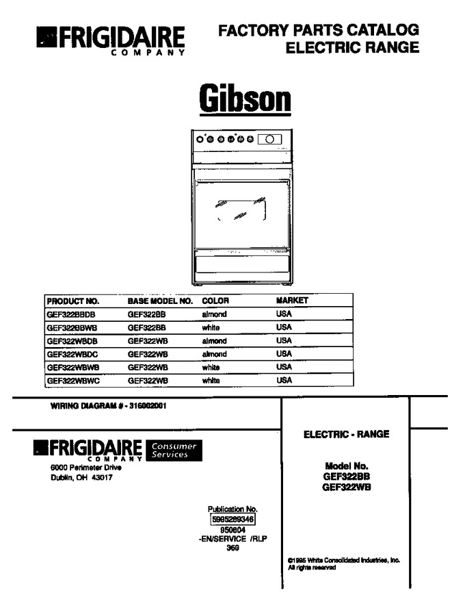 Diagram for GEF322WBWC