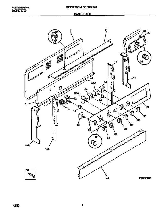 Diagram for GEF322BBWC