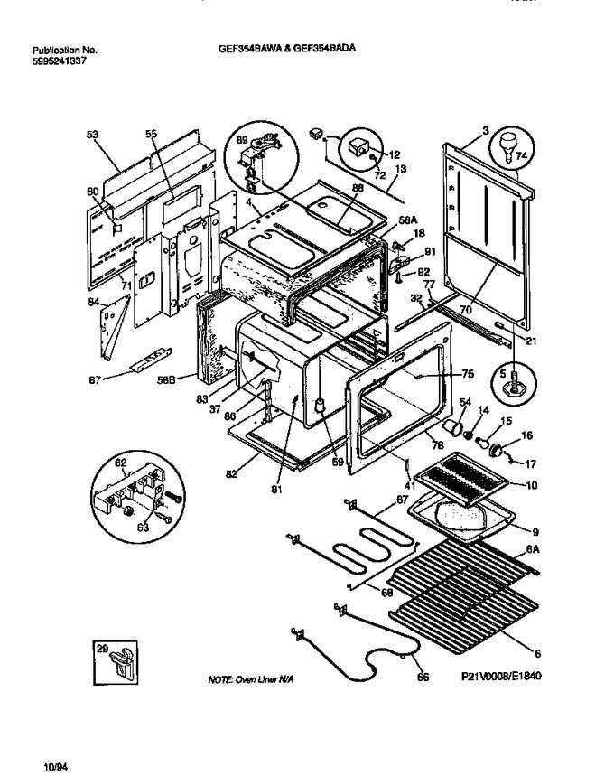 Diagram for GEF354BADA