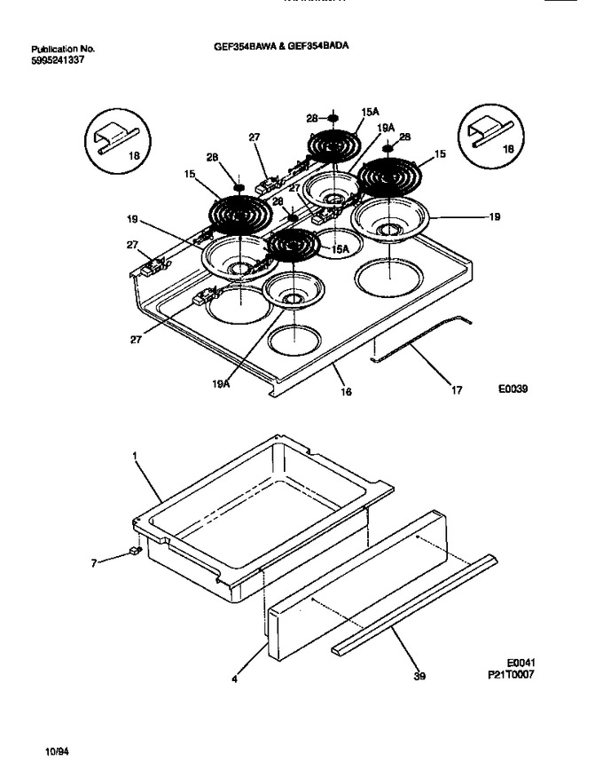 Diagram for GEF354BADA