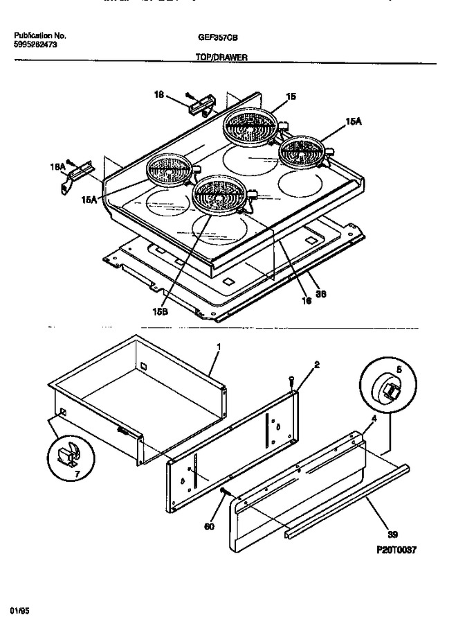 Diagram for GEF357CBTA