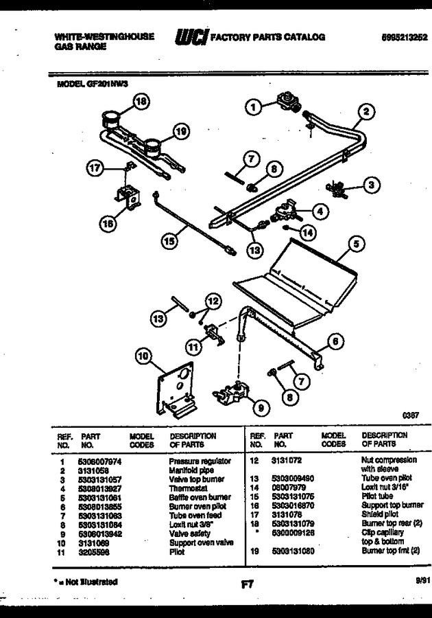 Diagram for GF201NW3