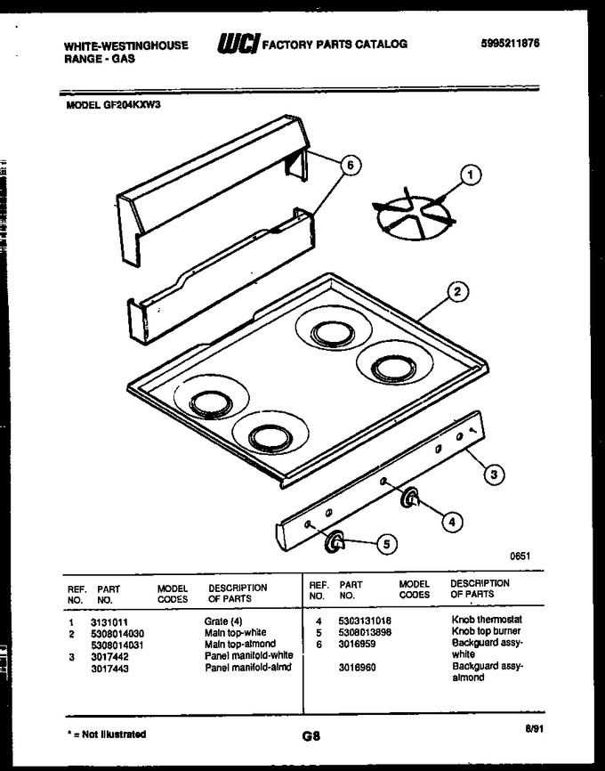 Diagram for GF204KXD3